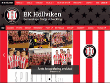 Tablet Screenshot of bkhollviken.se